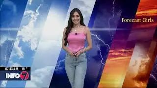 Karen Garcia - en jeans entallados y blusa rosa muy sexy