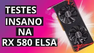 RX 580 ELSA DO ALIEXPLES - TESTES INSANO EM GAMES POPULARES