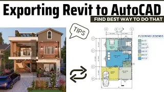 Exporting Revit to AutoCAD | 2D and 3D | with Layers