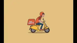 How to create an easy to follow after effects tutorial animation with fast delivery man