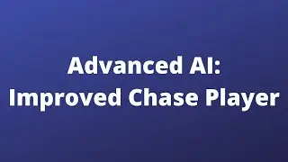 Improved Chase Player - Advanced AI - Unreal Engine 5