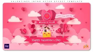 Valentines Intro - Free After Effect Template | Pik Templates
