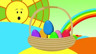 Animated Surprise Eggs for Learning Colors Part II