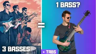 The Fearless Flyers Three Basses on One Bass (Main groove idea)