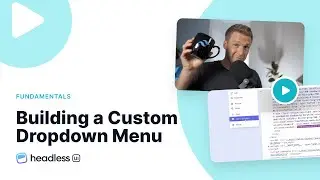 Building a Custom Dropdown Menu with Headless UI React and Tailwind CSS