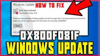 Errore Aggiornamento 0x800f081f su Windows 11 Versione 23H2 | KB5040527 - Come risolvere #guide