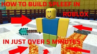 How to make SPLEEF IN ROBLOX STUDIO IN JUST OVER 5 MINS!!
