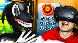 NEW Visiting CARTOON DOG TOWN In VIRTUAL REALITY ELEVATOR (Funny Floor Plan VR Gameplay)