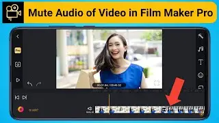 How to Mute Audio of a video in Film Maker Pro App