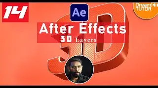After Effects Class -14 , 3D Layers & Cube Animation!