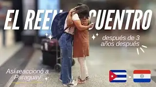 Me reencuentro con mi mamá 3 años después 🥹... y así reaccionó a Paraguay