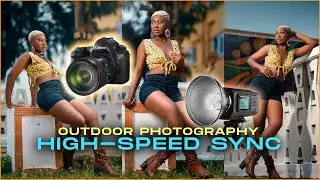 High Speed Sync Flash Photography Outdoor - Canon EOS 6D Mark II - XPLOR 400 - HSS - 85mm 1.4 Art