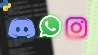 Creating a Spam Bot (Whatsapp, Instagram, Discord) [TUTORIAL]