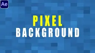 Animated Pixel Background | After Effects Tutorial