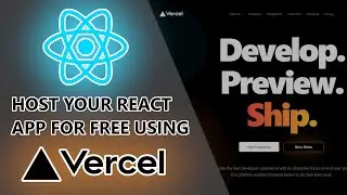 Host your React App for FREE using Vercel!