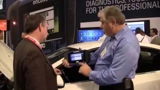 Ed Libscom of Bosch Automotive Service Solutions at AAPEX/SEMA