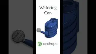WATERING CAN Design from Scratch With CAD software