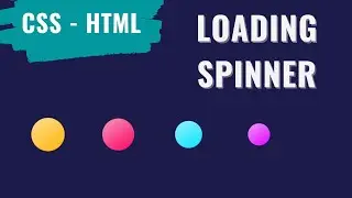 [ HTML | CSS ]  Bumping Loading Spinner