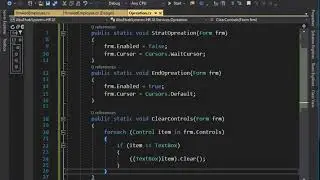 12_ Create Opreation Class  and starting process