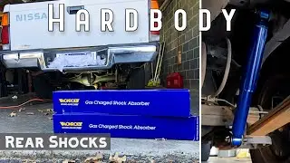 Nissan Hardbody Rear Shock Replacement - DIY - Monroe Monro-Matic Plus 31000