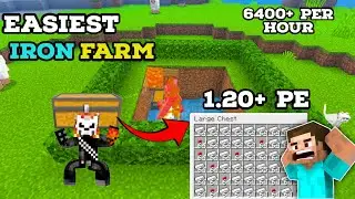 Minecraft 1.20 Easy IRON Farm Tutorial - 330+ Per Hour