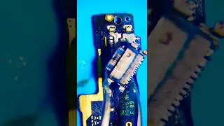 Black Pasted Type-C Charging Port Replacement Easy WayRepair#asmr#repair#reels#shorts#mobile2service