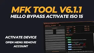 MFK Windows RamDisk Tool V6.1.1 | Activate Device |Check Serial Number |Hello Bypass Activate iso 15