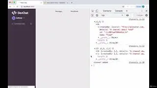Adding  Displaying Public Channels - Display Channels with child added Listener