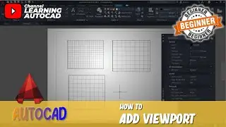 AutoCAD How To Add Viewport