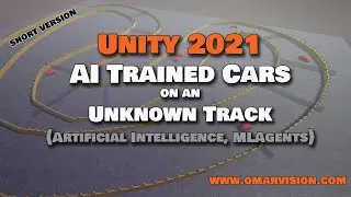 Trained AI Car on Unknown Track