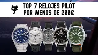 7 relojes de AVIADOR por MENOS de 200€ - Algunos no llegan ni a 100€!