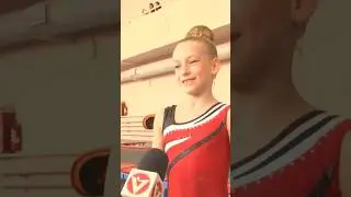 Полина Иванова в 9 лет стала серебряной призёркой ЦФО по спортивной гимнастике 