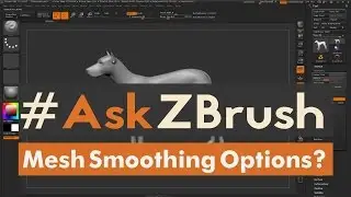 #AskZBrush - What other ways can I smooth my model without using the smooth brush?