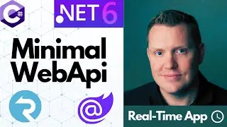 C# dotnet Core 6 - real-time app using SignalR with Blazor. Visual Studio coding for Entrepreneurs