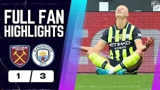 Haaland is the BEST EVER? West Ham 1-3 Manchester City Highlights