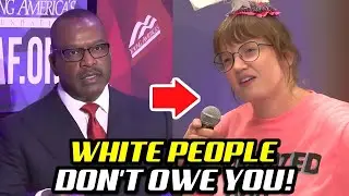 Professor Brings DELUSIONAL College Student To TEARS In “White-Privilege” Debate!