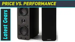 Micca OoO Passive Slim Bookshelf Speakers - Immersive Sound in a Slim Design!