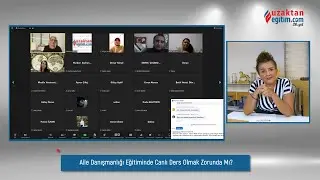 Uzaktan Eğitim - Aile Danışmanlığı Eğitiminde Canlı Ders Olmak Zorunda Mı?