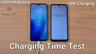 Vivo T2x 5G Charging Time Test | 5000mAh Battery |18W Charging