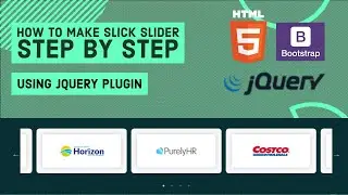 How To Make Slick Slider Step By Step Within Minutes | using jQurey Plugin | Code For Design