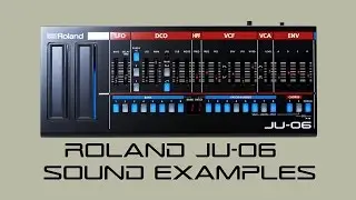 Roland JU-06 Sound Examples