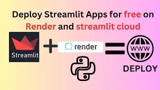 Deploy Streamlit Python Application for FREE