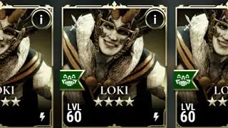 LOKI -VS- MINERVA | 6000 | 2ND LOOK | BLACK WIDOW | DAWN OF TITANS