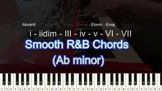 Ab minor R&B Chords tutorial