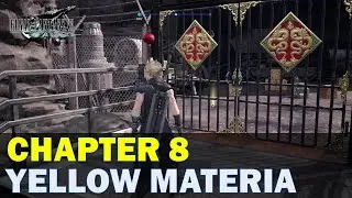 How to get Yellow Materia behind locked gate in Chapter 8 | Final Fantasy 7 Remake