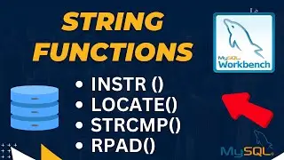 String functions in mysql database | mysql workbench sql functions practical | SQL functions