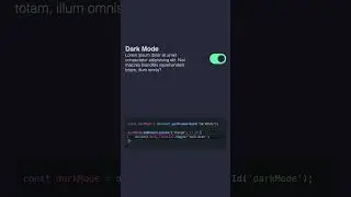 Part 2: Dark Mode