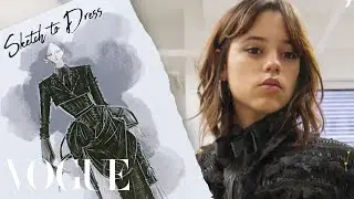 The Making of Jenna Ortega's Met Gala Dress | Vogue