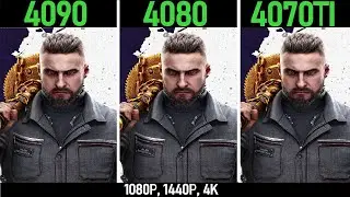 Atomic Heart at RTX 4090 vs 4080 vs 4070TI | 1080P, 1440P, 4K resolution Tested |