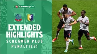 SCREAMER + PENALTIES! | Bolton Wanderers v Mansfield Town extended highlights